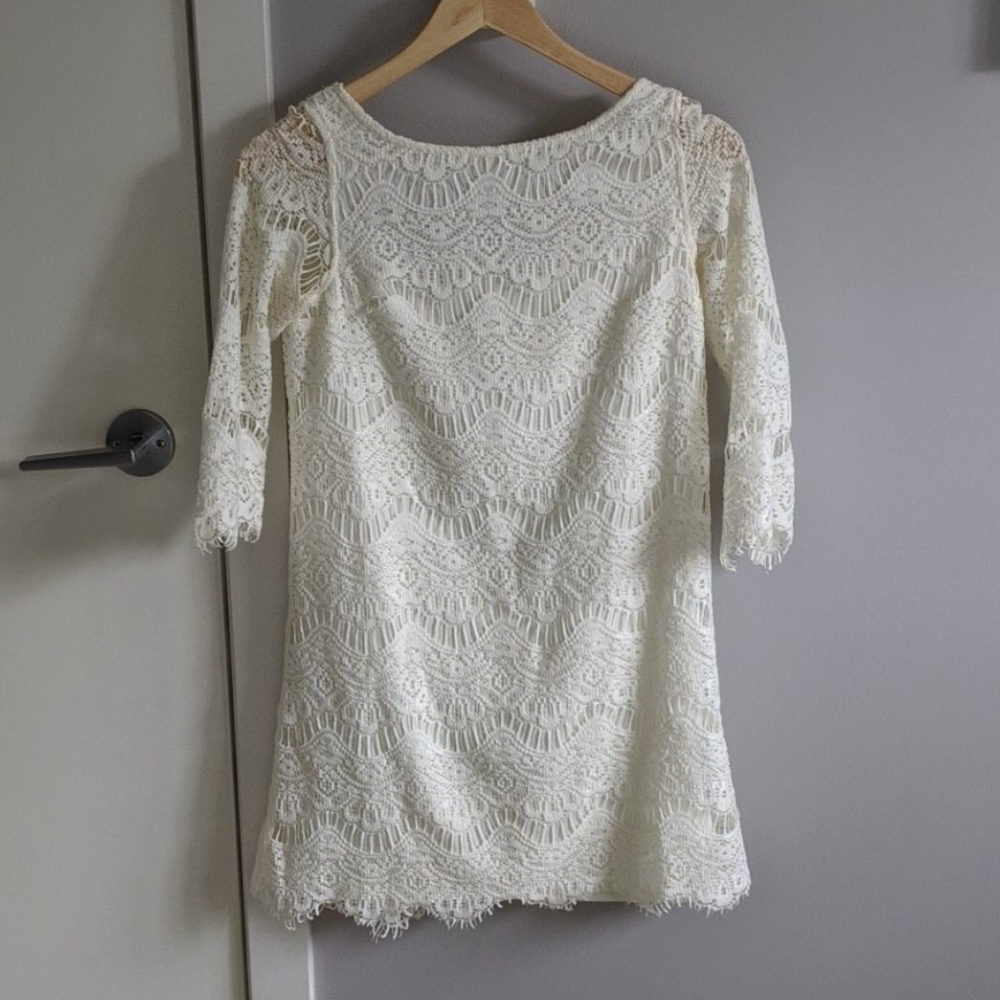 White Lace Dress
